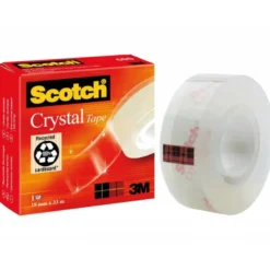 Cinta adhesiva marca Scotch super transparente