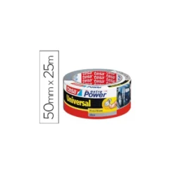 Cinta adhesiva marca Tesa americana extra power 25 m x 50 mm