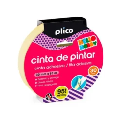 CINTA ADHESIVA PLICO PARA PINTOR 95 MT X 30 MM