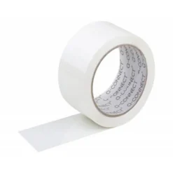 Cinta adhesiva polipropileno Q-Connect 66 mt x 50 mm blanca