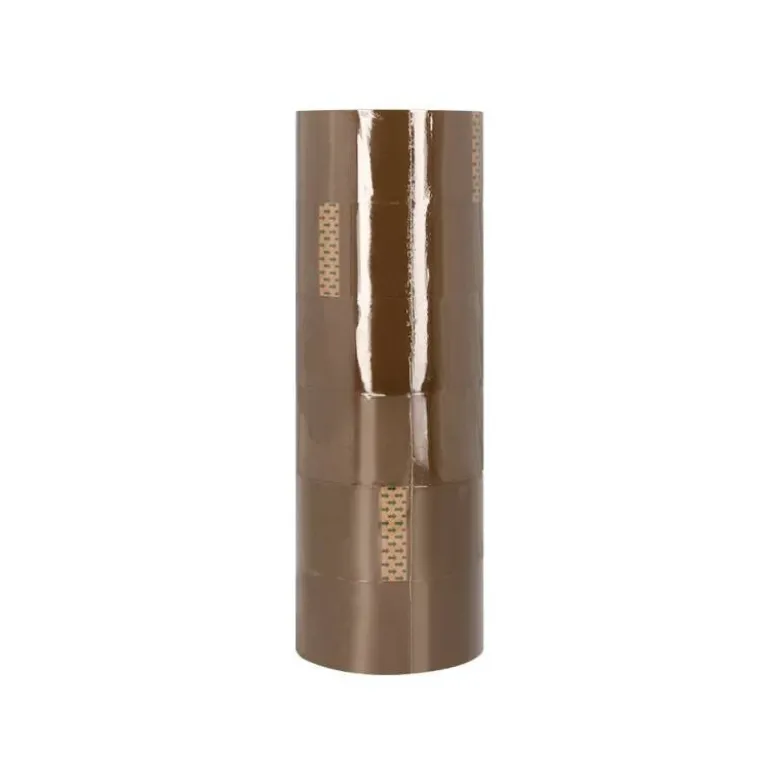 CINTA ADHESIVA Q-CONNECT POLIPROPILENO HAVANA 132 MT X 50 MM PARA EMBALAJE