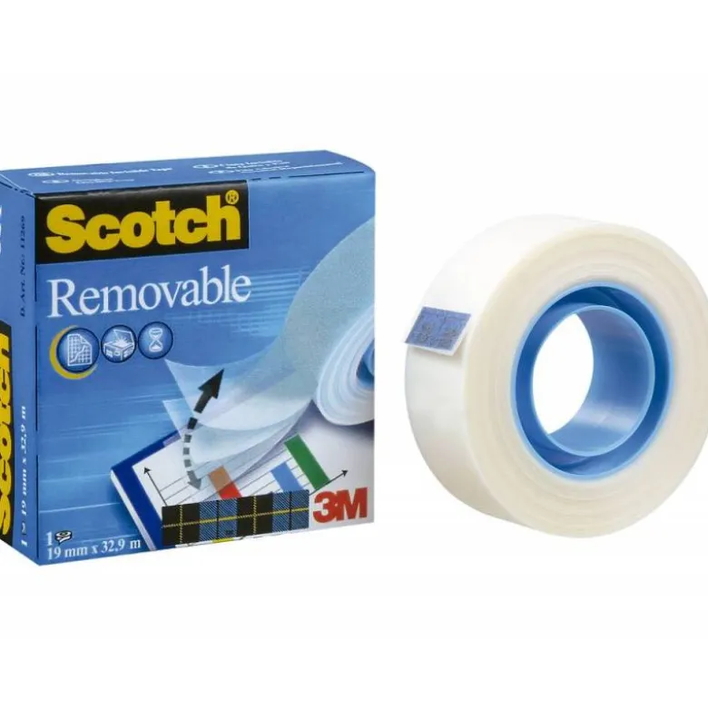 Cinta adhesiva removible marca Scotch