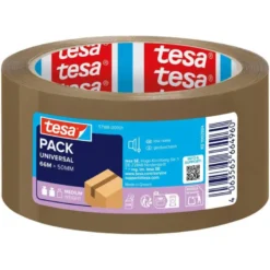 CINTA ADHESIVA TESA MARRON POLIPROPILENO 66 MT X 50 MM PARA EMBALAJE
