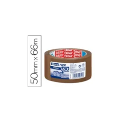 Cinta adhesiva Tesa marron strong 66 m x 50 mm