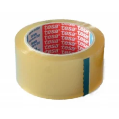 Cinta adhesiva tesa pvc transparente 66mtsx50mm