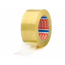 Cinta adhesiva tesa pvc transparente 66mtsx50mm