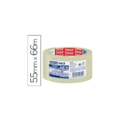 Cinta adhesiva Tesa transparente strong 66 m x 50 mm