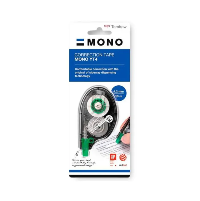 Cinta correctora marca Tombow 10 m largo