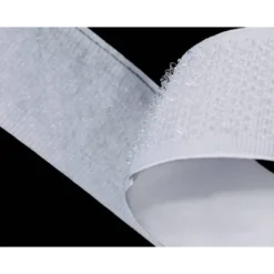 CINTA DE CIERRE ADHESIVA LIDERPAPEL VELCRO COLOR BLANCO 20MM X 10M