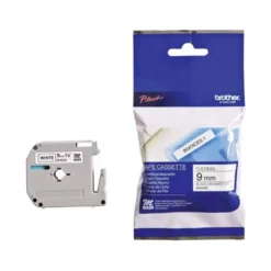 Cintas Brother MK-221BZ 9mm (ancho) x 8m (largo) negro/blanco