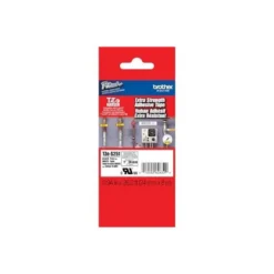 Cintas Brother TZE-S251 24mm (ancho) x 8m (largo) laminada Blanco/negro