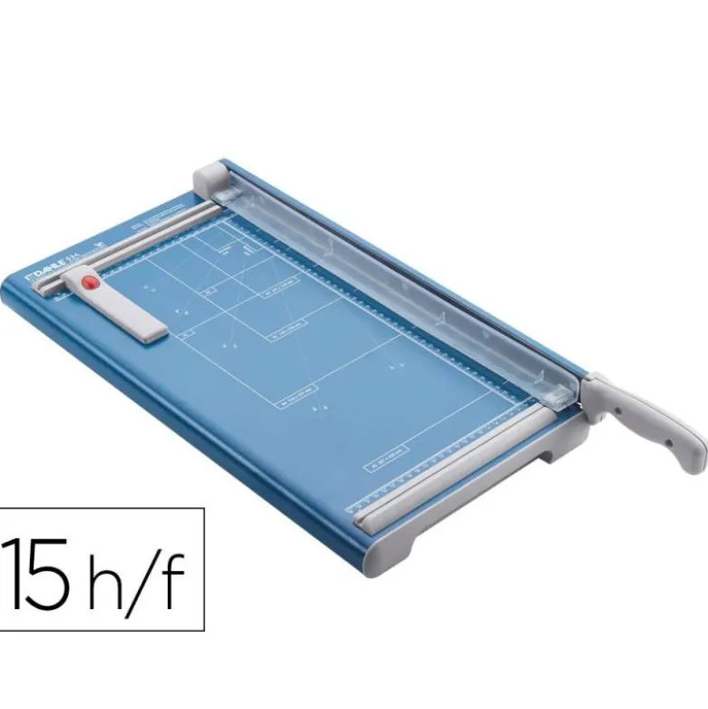 CIZALLA DE PALANCA DAHLE 534 CON BASE METALICA DIN A3 CAPACIDAD DE CORTE 15 HOJAS