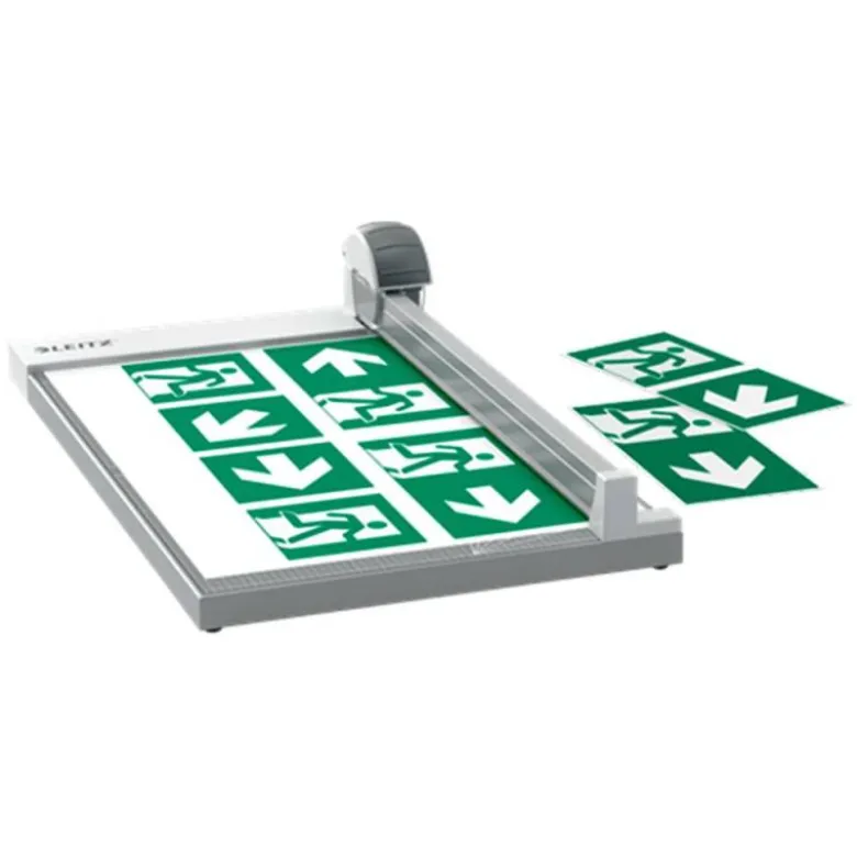 CIZALLA DE RODILLO LEITZ DIN A3 BASE MADERA PLASTIFICADA LONGITUD CORTE 457 MM CAPACIDAD DE CORTE 15H