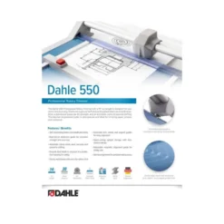 Cizalla de rodillo profesional 550 de Dahle Din A4 20 hojas
