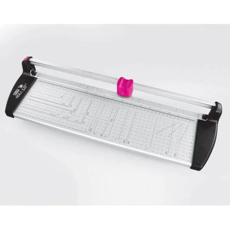 Cizalla Mor metalica de rodillo de 46 cm con base de aluminio