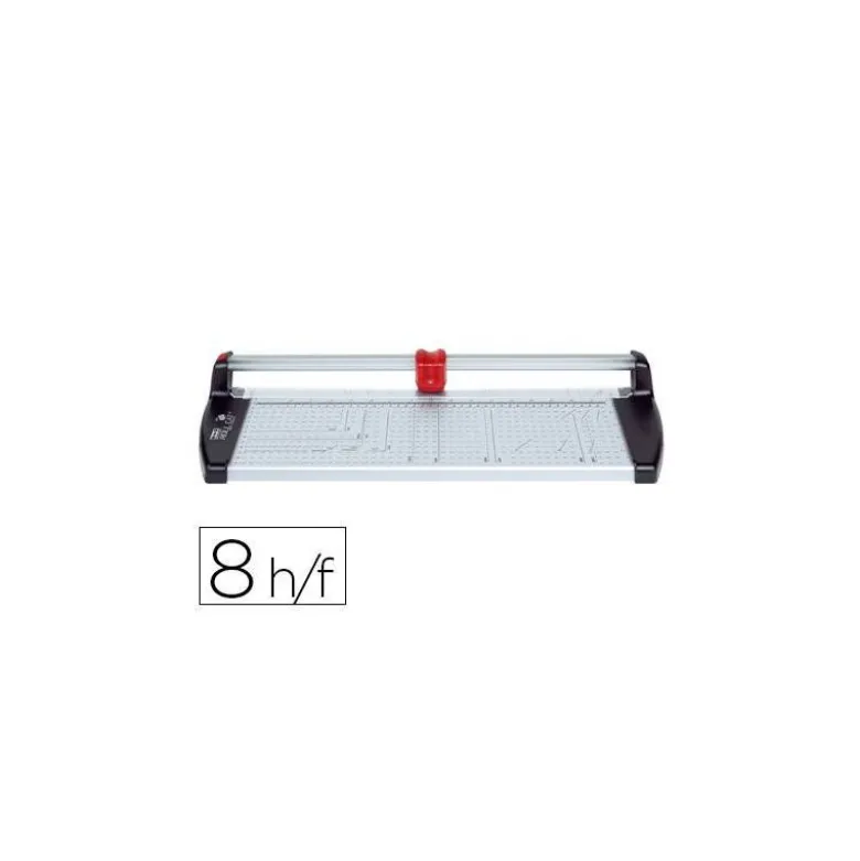 Cizalla Mor metalica de rodillo de 46 cm con base de aluminio