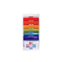 CLASIFICADOR DE PARED EXACOMPTA POLIPROPILENO CRISTAL 6 COMPARTIMENTOS