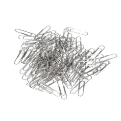 Clips niquelados Nº 2 marca CSP 33 mm