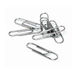 Clips niquelados Nº 2 marca Q-Connect 32 mm