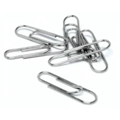 Clips niquelados Nº1 marca Q-Connect 20 mm