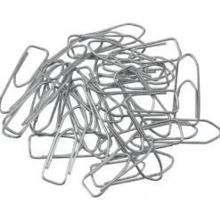 Clips niquelados Nº 3 marca Q-Connect 50 mm