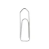 CLIPS NIQUELADOS Q-CONNECT N 3 PICOS 43 MM PUNTA CAJA DE 100 UNIDADES