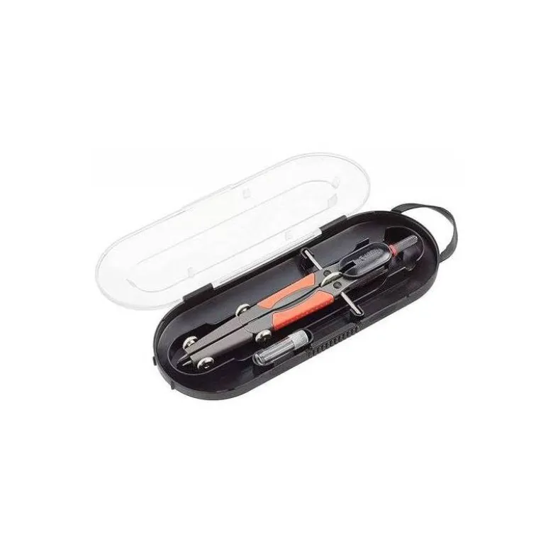 COMPAS ROTRING COMPACT MICROMETRICO AJUSTE RAPIDO LONGITUD 17 CM CIRCUNFERENCIA 36 CM