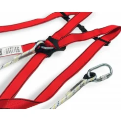 CONJUNTO ANTICAIDAS FARU ARNES P01 + CUERDA C170 + 2 MOSQUETONES VIROLA + BOLSA PORTA ARNES
