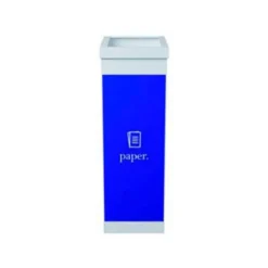 Contenedor papelera reciclaje Paperflow Tapa Poliestireno Para papeles 60 L