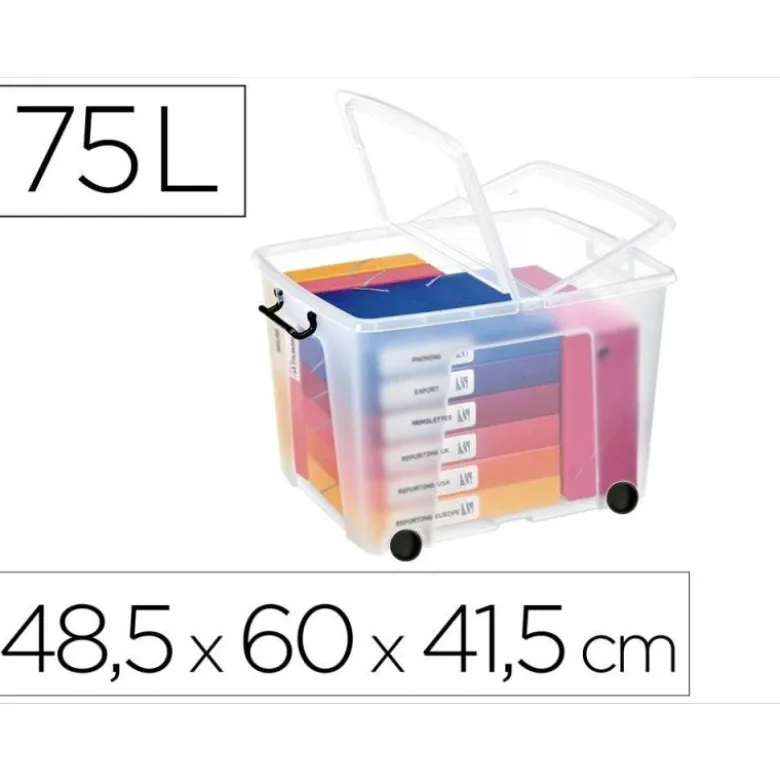 Contenedor plastico marca Cep 75 litros