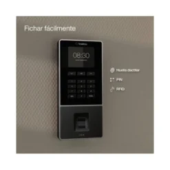 CONTROLADOR DE PRESENCIA SAFESCAN TM-626 CON CODIGO PIN TARJETA RFID O HUELLA DACTILAR HASTA 200 USUARIOS