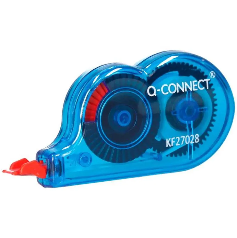 Corrector q-connect cinta mini blanco 4,2 mm x 5 m bombonera de 28 uds