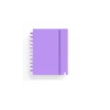 CUADERNO CARCHIVO INGENIOX FOAM A5 80H CUADRICULA VIOLETA