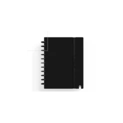 CUADERNO CARCHIVO INGENIOX FOAM A5 80H CUADRICULA NEGRO