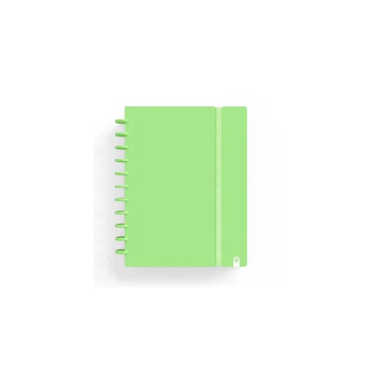 CUADERNO CARCHIVO INGENIOX FOAM A4 80H CUADRICULA VERDE PASTEL