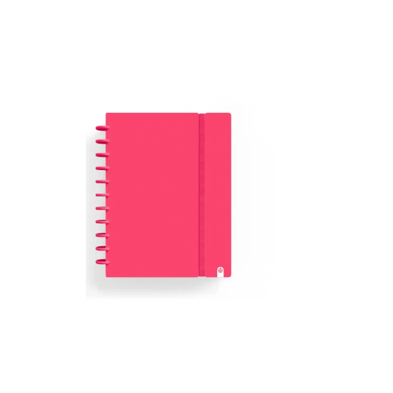 CUADERNO CARCHIVO INGENIOX FOAM A5 80H CUADRICULA ROJO