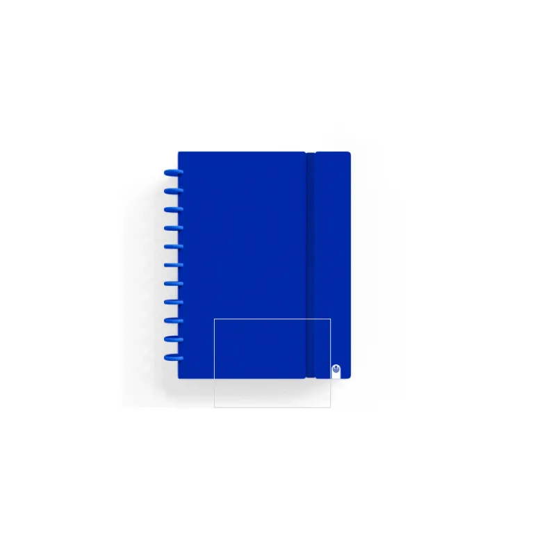CUADERNO CARCHIVO INGENIOX FOAM A4 80H CUADRICULA AZUL OSC