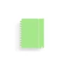 CUADERNO CARCHIVO INGENIOX FOAM A5 80H CUADRICULA VERDE PASTEL