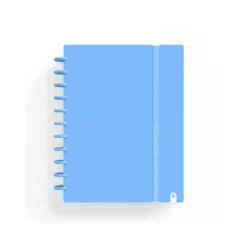 CUADERNO CARCHIVO INGENIOX FOAM A4 80H CUADRICULA AZUL PASTEL