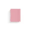 CUADERNO CARCHIVO INGENIOX FOAM A4 80H CUADRICULA ROSA PASTEL
