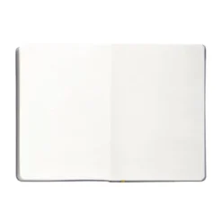 CUADERNO CON GOMILLA ANTARTIK NOTES TAPA DURA A4 HOJAS LISAS MORADO Y AMARILLO 100 HOJAS 80 GR FSC