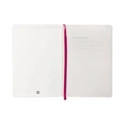 CUADERNO CON GOMILLA ANTARTIK NOTES TAPA BLANDA A5 HOJAS PUNTOS BURDEOS 80 HOJAS 80 GR FSC