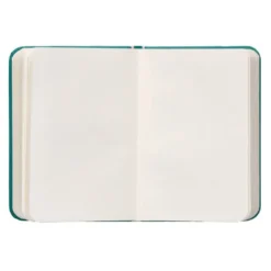 CUADERNO CON GOMILLA ANTARTIK NOTES TAPA DURA A7 HOJAS LISAS VERDE AGUAMARINA 80 HOJAS 80 GR FSC