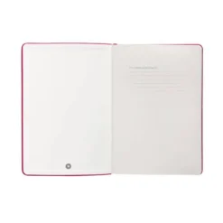 CUADERNO CON GOMILLA ANTARTIK NOTES TAPA DURA A4 HOJAS PUNTOS BURDEOS 100 HOJAS 80 GR FSC