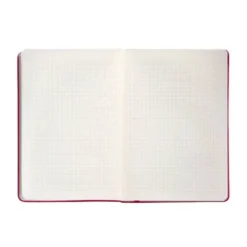CUADERNO CON GOMILLA ANTARTIK NOTES TAPA DURA A4 HOJAS CUADRICULA BURDEOS 100 HOJAS 80 GR FSC