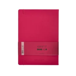 CUADERNO CON GOMILLA ANTARTIK NOTES TAPA DURA A4 HOJAS CUADRICULA BURDEOS 100 HOJAS 80 GR FSC