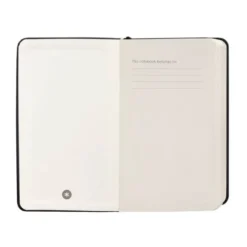 CUADERNO CON GOMILLA ANTARTIK NOTES TAPA DURA A6 HOJAS LISAS NEGRO 100 HOJAS 80 GR FSC