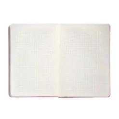 CUADERNO CON GOMILLA ANTARTIK NOTES TAPA DURA A4 HOJAS CUADRICULA ROSA PASTEL 100 HOJAS 80 GR FSC