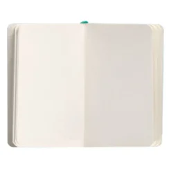 CUADERNO CON GOMILLA ANTARTIK NOTES TAPA BLANDA A6 HOJAS LISAS TURQUESA 100 HOJAS 80 GR FSC