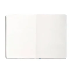 CUADERNO CON GOMILLA ANTARTIK NOTES TAPA BLANDA A5 HOJAS LISAS AZUL CLARO 80 HOJAS 80 GR FSC